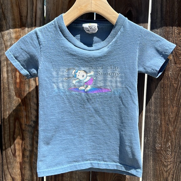 Vintage kids Knotts Berry Farm surfs up snoopy California made in USA. Size XS - Picture 10 of 13